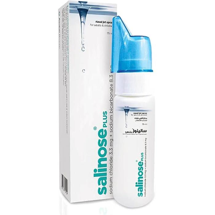 SALINOSE PLUS NASAL JET SPRAY 75 ML