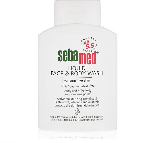 SEBAMED LIQUID FACE &BODY WASH  200 ML