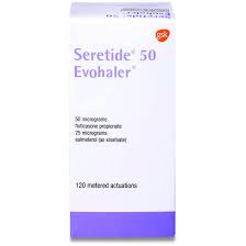 SERETIDE EVOHALER 25 / 50 MCG