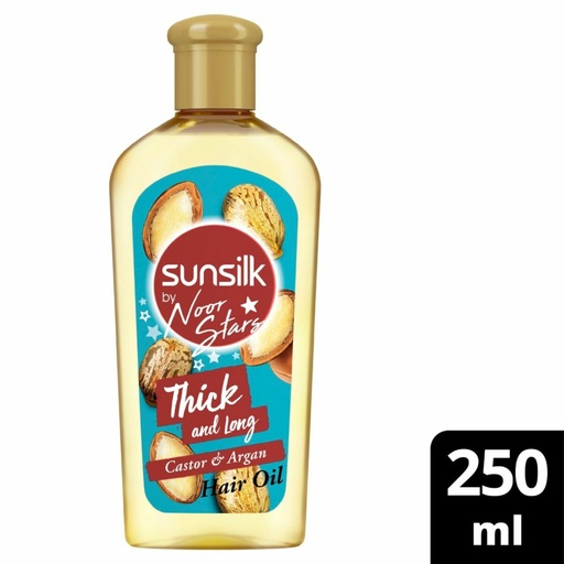 SUNSILK HAIR OIL THICK LONG 250 ML 