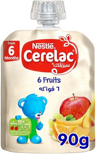 CERELAC 6 FRUITS 90 GM 