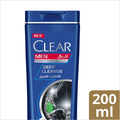 CLEAR SHAMPOO MEN DEEP CLEANSE 200ML