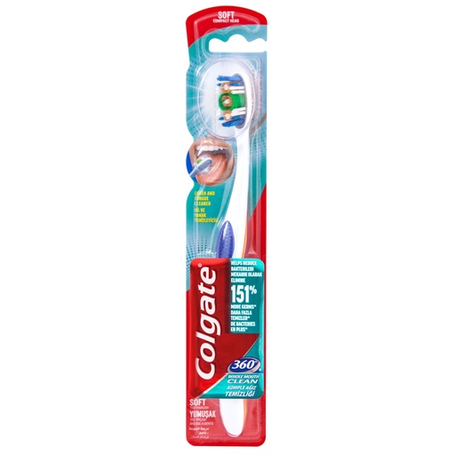 COLGATE 360 SOFT T/B 058000006157