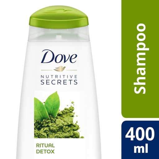 DOVE DETOX RITUAL SHAMPOO  400  ML 