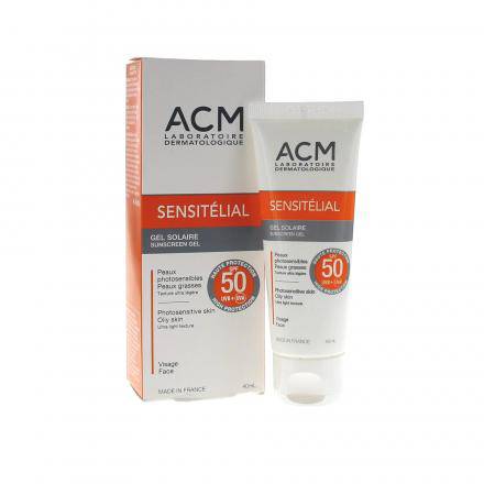 ACM SENSIT SUNSCREEN GEL SPF 50 40 ML