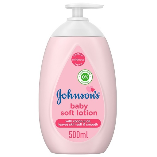 JOHNSON BABY SOFT LOTION 500 ML  NEW