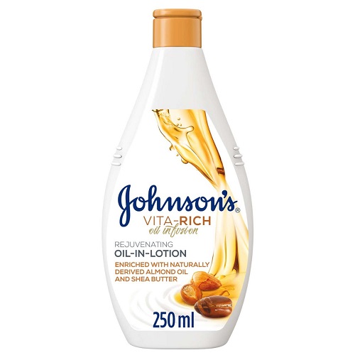 JOHNSON VR REJUVENATING OIL IN BODY LOTION 250 ML 