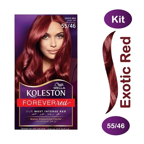 KOLESTON PACK TROPICALRED HAIR COLOUR 55/46