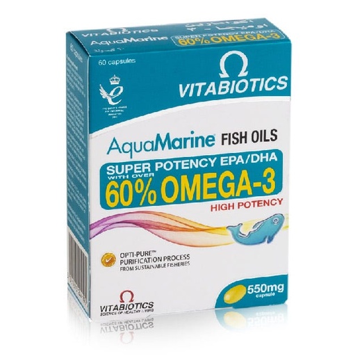 Aqua Marine Omega 3 550 Mg 60 Pieces