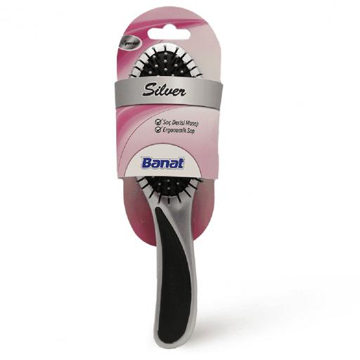 فرشاة شعر بانات فضي 660662