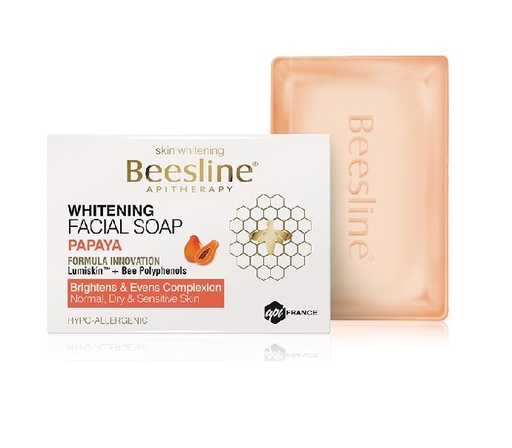 BEESLINE WHITE FACIAL SOAP PAPAYA 85 GM