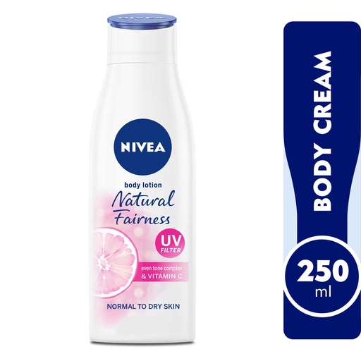 NIVEA BODY LOTION NATURAL FAIRNESS 250 ML ART.NO.8