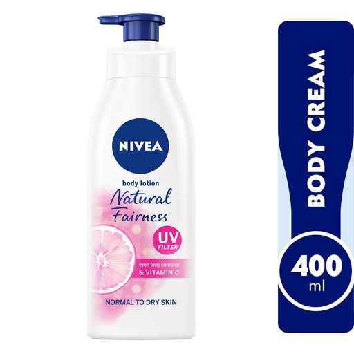 NIVEA BODY LOTION NATURAL FAIRNESS 400 ML ART.NO.8