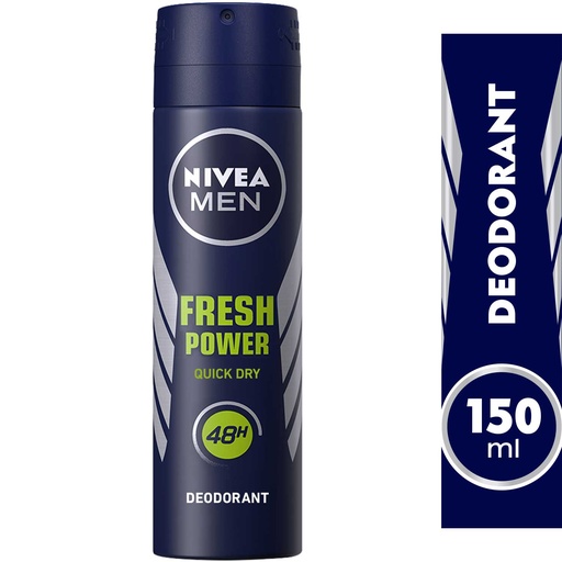 NIVEA DEO SPRAY  FRESH POWER 150 ML