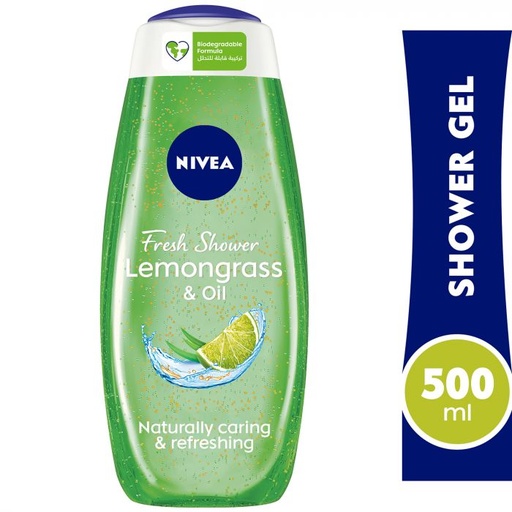 NIVEA SHOWER GEL LEMONGRASS&OIL 500 ML