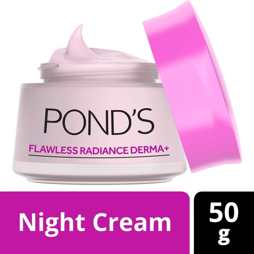 PONDS FLAWLESS EADIANCE DERMA+ NIGHT CREAM 50G