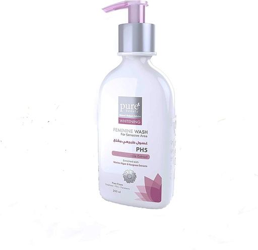 PURE BEAUTY WHITENING FEMININE WASH 200 ML