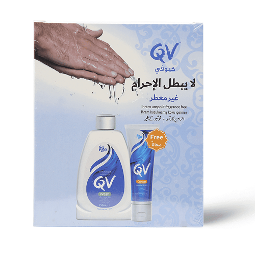 QV Skin Cream +Cleansing Face Wash 50 G