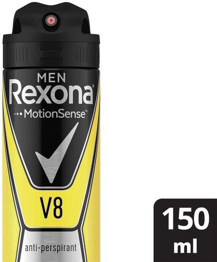 REXONA MEN V8 SPRAY 175 (150) ML