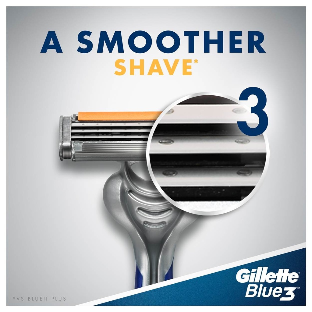 GILLETTE BLUE 3 3 BLADE 7186