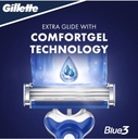 GILLETTE COMFORT  BLUE 3 6+2