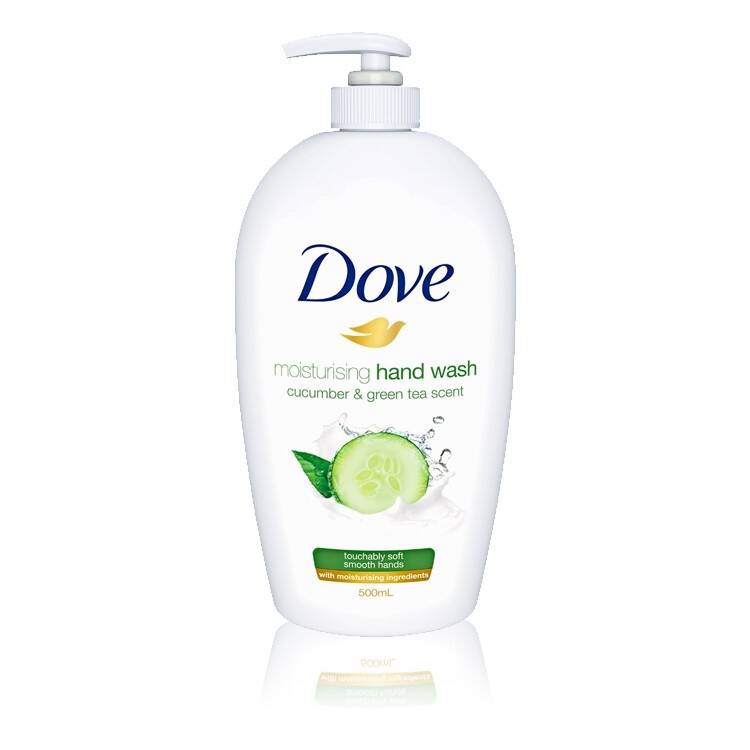 DOVE HAND WASH CUCUMBER GREEN TEA SCENT 500 ML 