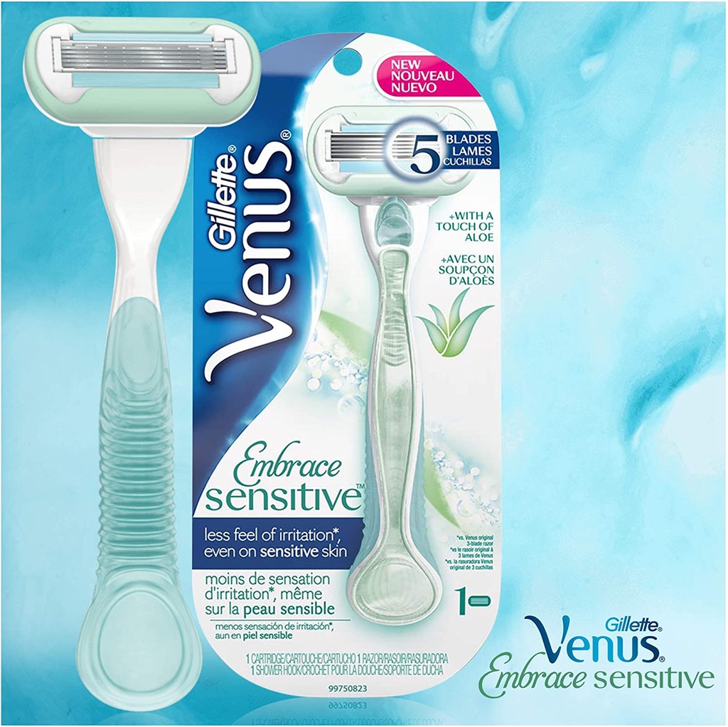 GILLETTE VENUS EMBRACE SENSITIVE RAZOR 4750