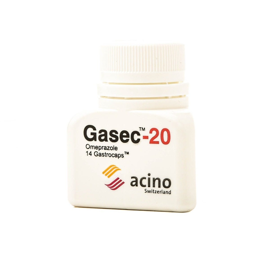 Gasec Ulcer Treatment 20Mg 14 Pieces