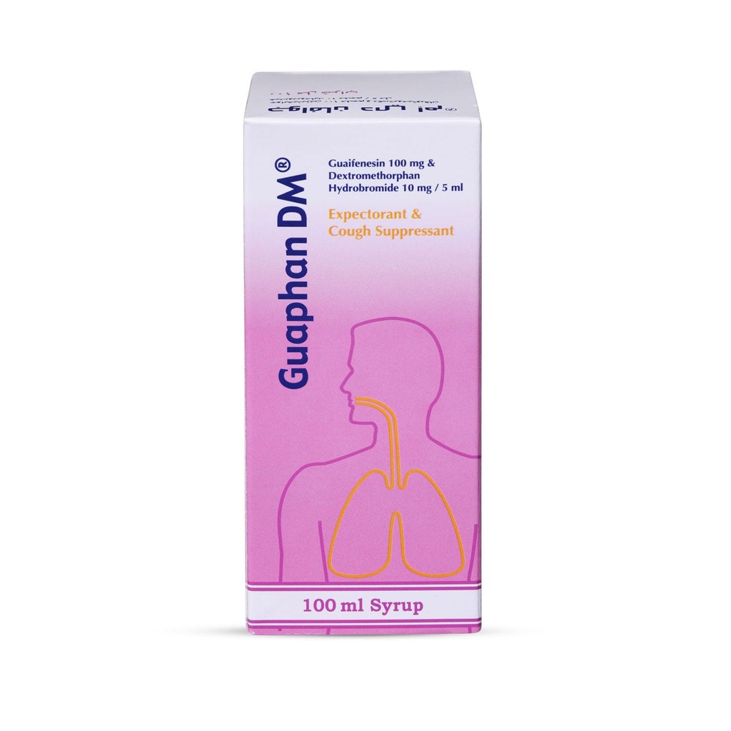 Guaphan DM Cough Medicine 100 ML