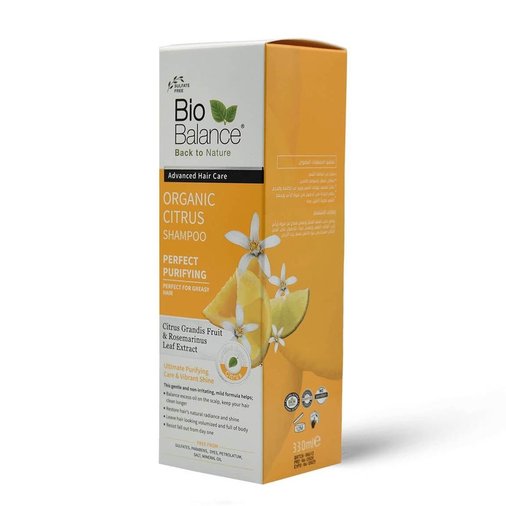 BIO BALANCE CITRUS  SHAMPOO 330 ML 