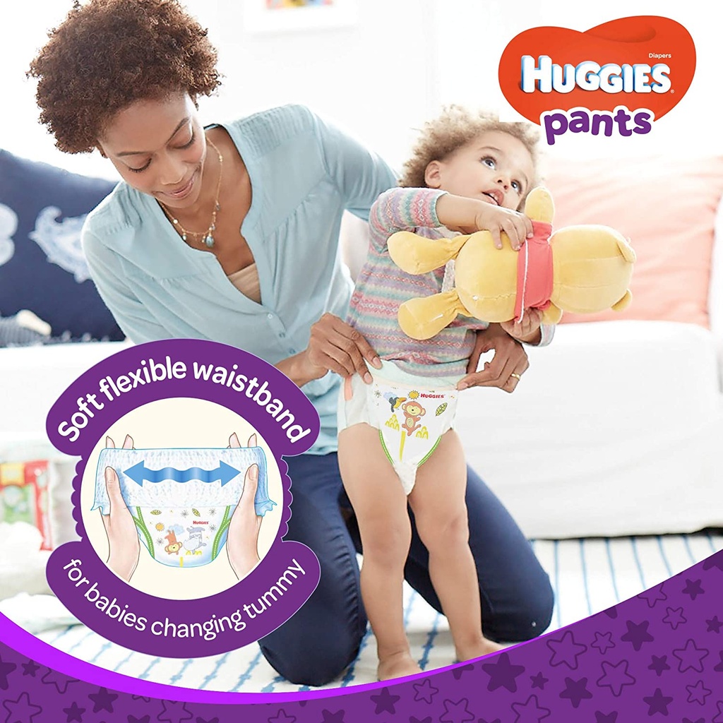 HUGGIES PANTS NO 4 LARGE 2 X 36