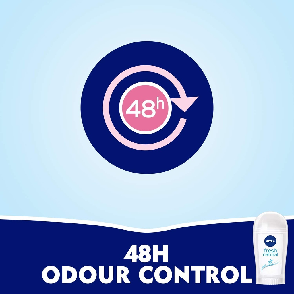 NIVEA STICK FRESH ATURAL (F) 40 ML ART.NO.82892