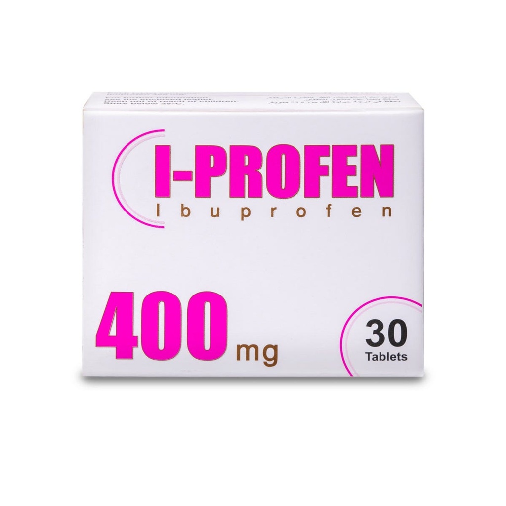 I-PROFEN Pain Relief Anti-Inflammatory 400 Mg 30 Pieces