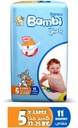 Bambi Diapers #5 11 Pieces