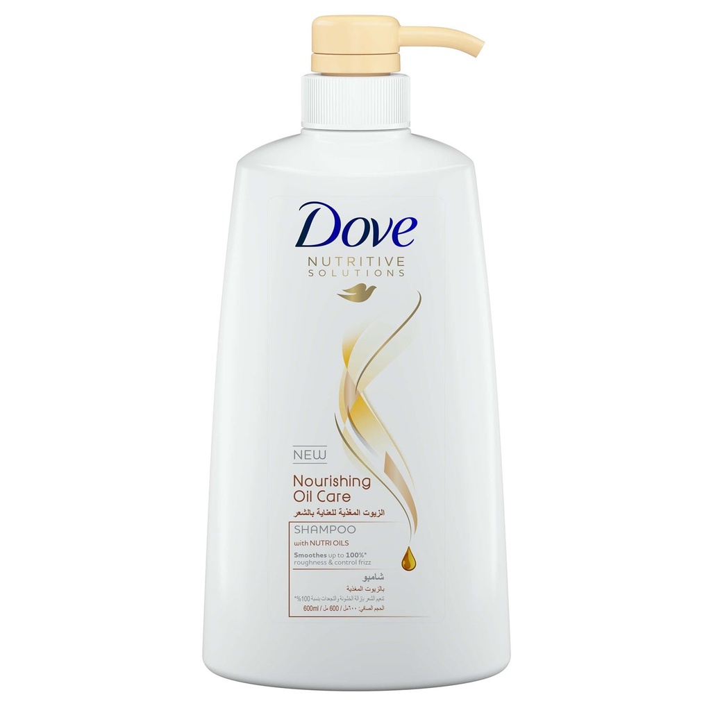 DOVE SHAMPOO HAIR  NOURISHING OIL CARE 600 ML