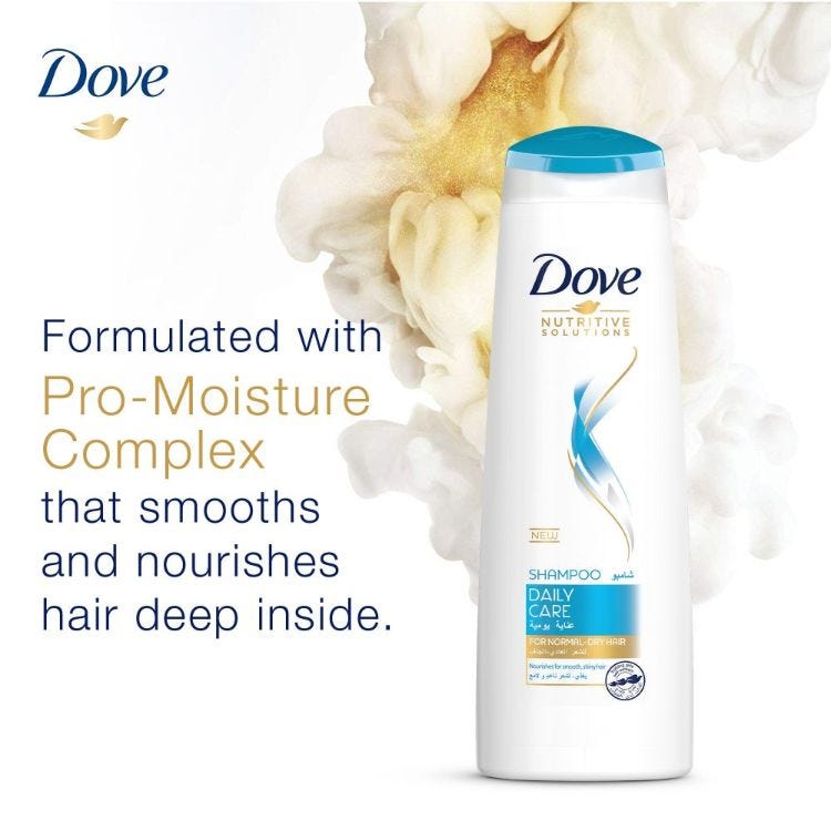 DOVE DAILY CARE SHAMPOO 400ML