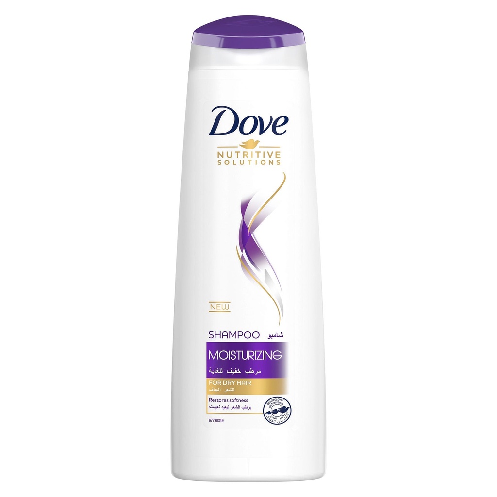 DOVE MOISTURIZING SHAMPOO 400ML