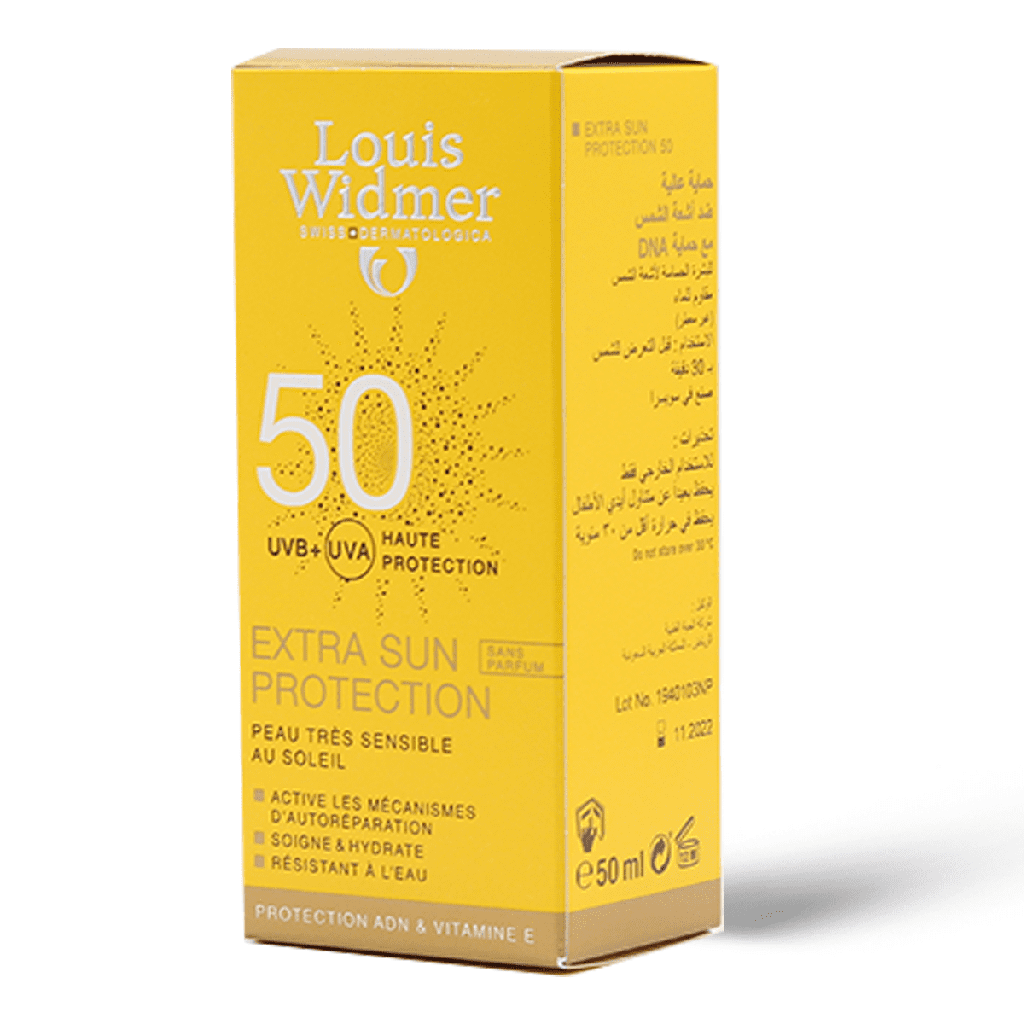 LOUIS WIDMER EXTRA SUN PROTECTION NON PERFUMED UVB