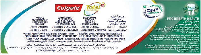 COLGATE TOTAL PRO BREATH HEALTH TP 100 GM