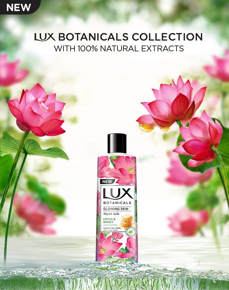 LUX SHOWER GEL LOTUS & HONEY 500 ML