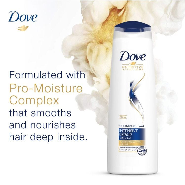 DOVE SHAMPOO INTENSIVE REPAIR 400 ML