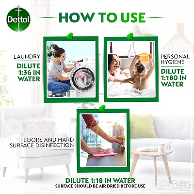 DETTOL LIQUID ANTISEPTIC 250 ML