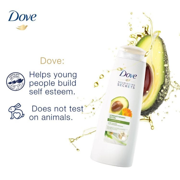 DOVE STRENGTHENING RITUAL CONDITIONER 350 ML 