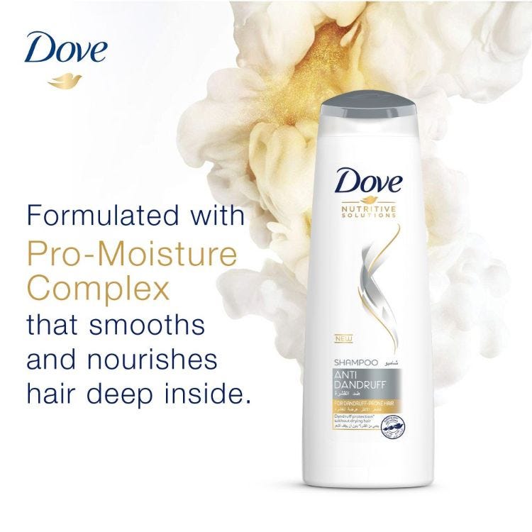 DOVE SHAMPOO ANTI-DANDRUFF 400 ML