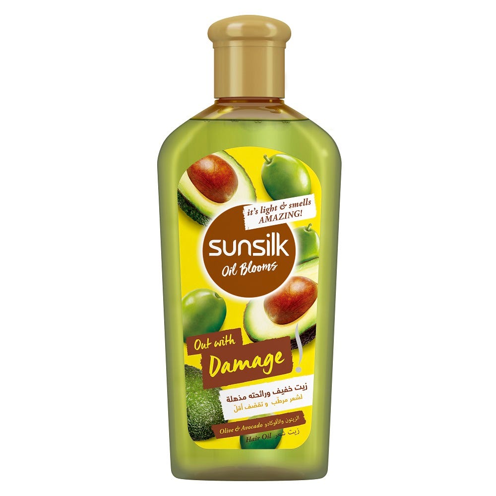 SUNSILK HAIR OIL OUT WITH DAMAGE 250 ML 