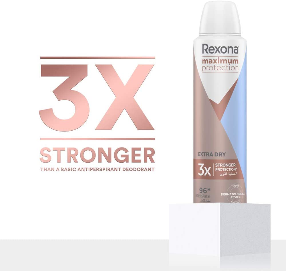 REXONA DEO MAXIMUM EXTRA DRY WOMEN  150 ML 