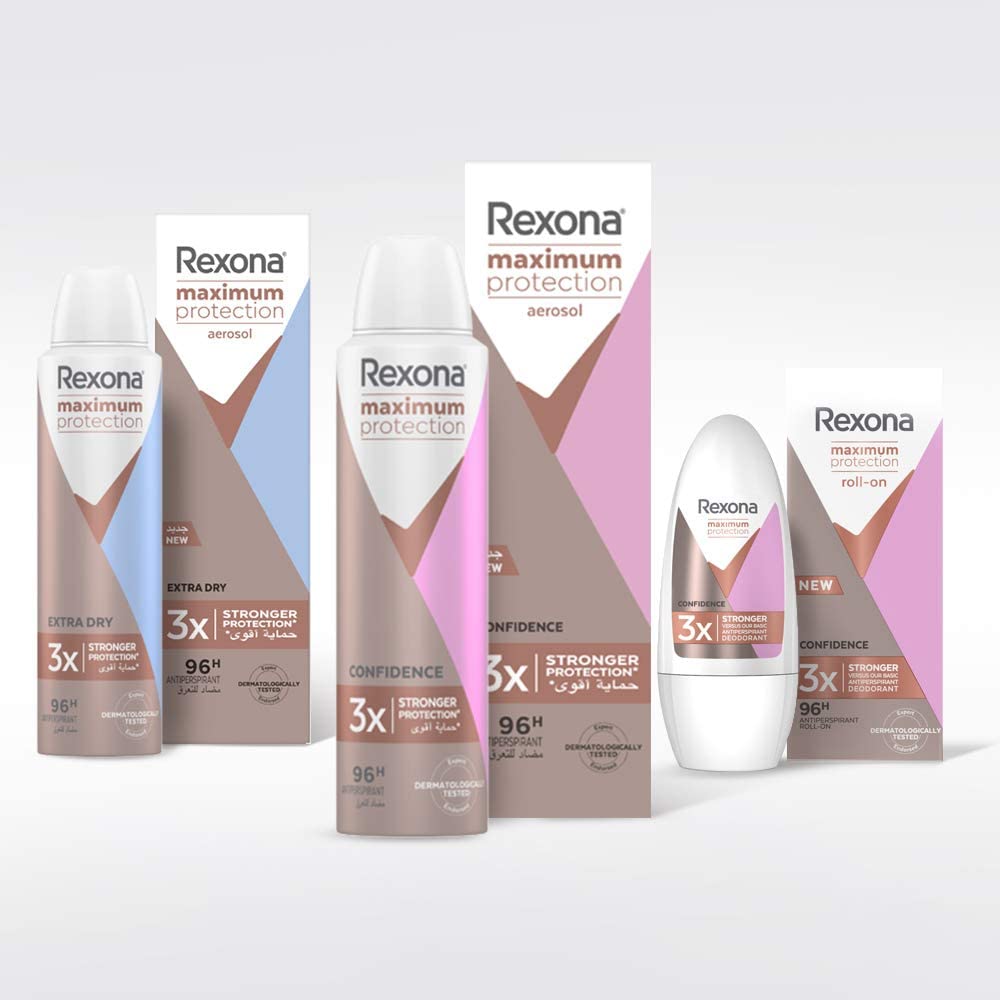 REXONA DEO MAXIMUM EXTRA DRY WOMEN  150 ML 