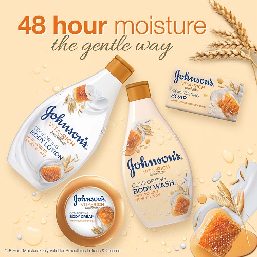 JOHNSON BODY LOTION COMFORT HONEY + YOGURT 250 ML 