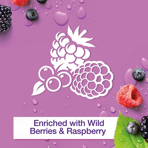 JOHNSON REPLENISHING BODY WASH WITH RASPBERRY 400M