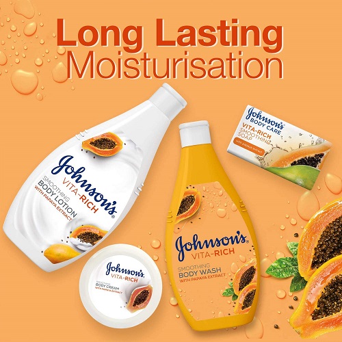 JOHNSON SMOOTHING BODY WASH WITH PAPAYA EXTRACT 25